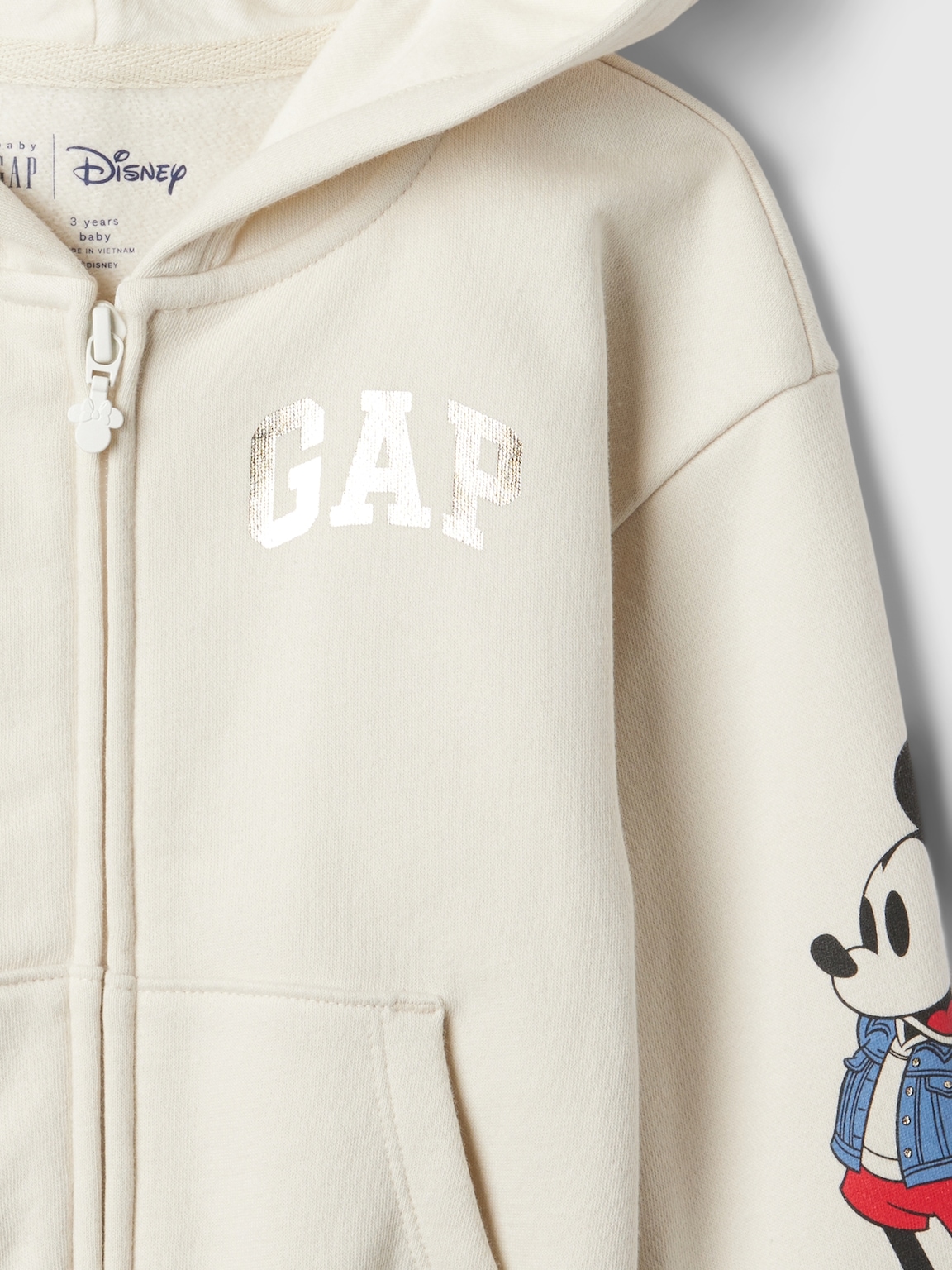 Gap × Disney Baby & Toddler VintageSoft 3D Hoodie