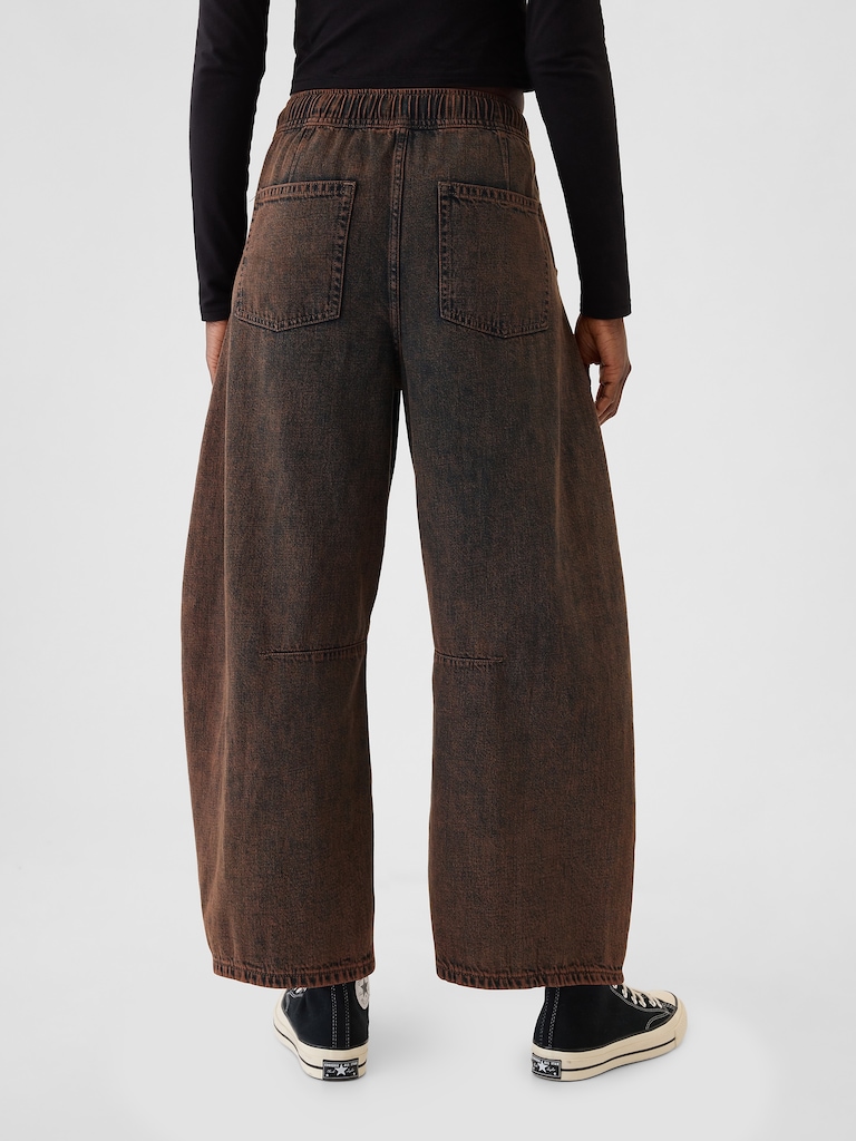 Mid Rise Easy Horseshoe Jeans