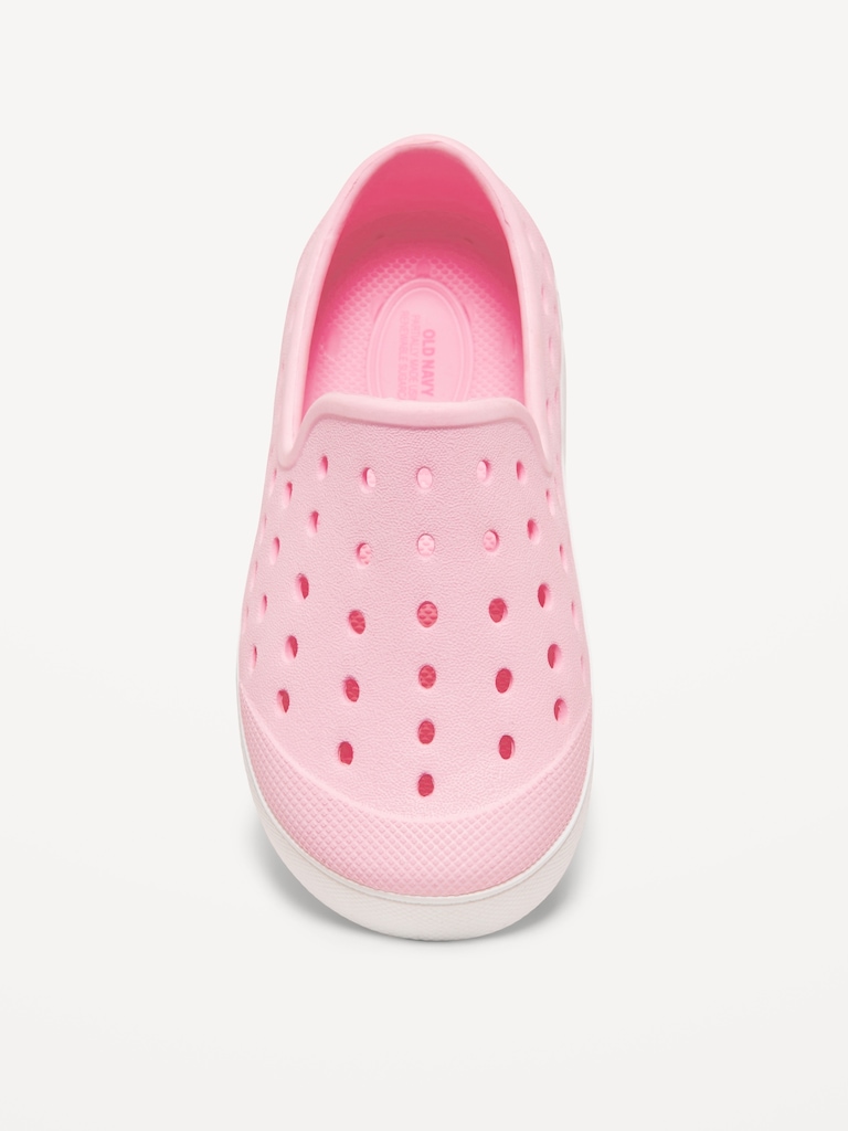 Perforated Slip-On Shoes for Toddler Girls (Partially Plant-Based)