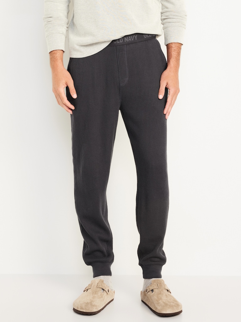 Pantalon de jogging de pyjama gaufré