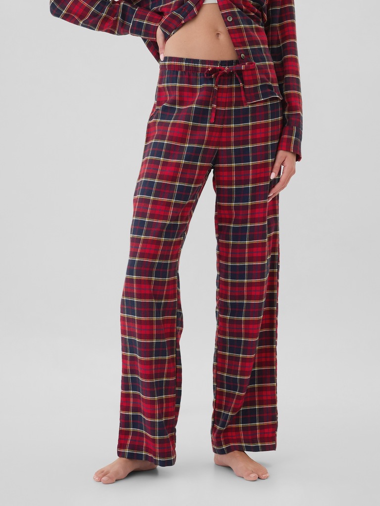 Relaxed Flannel PJ Pants