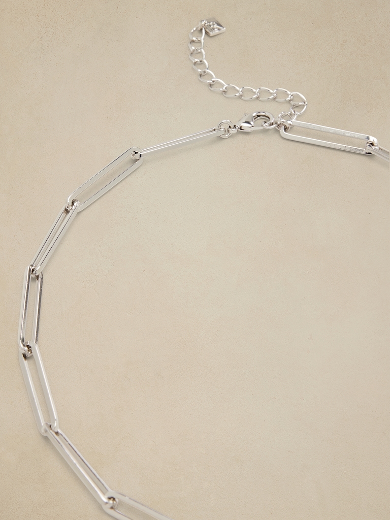 Paperclip Chain Necklace