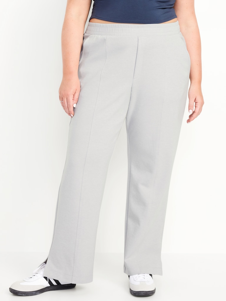 High-Waisted Dynamic Fleece Trouser Sweatpants