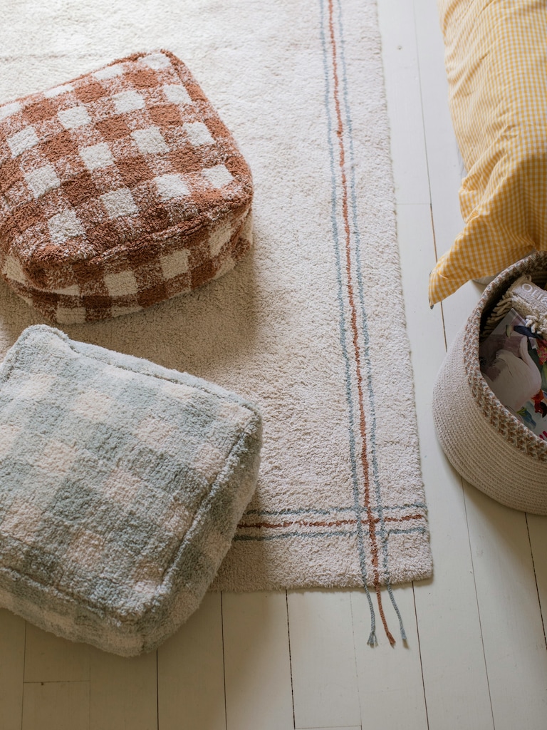 Lorena Canals Vichy Ottoman Pouf