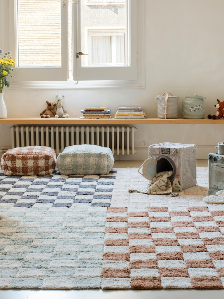 Lorena Canals Vichy Ottoman Pouf