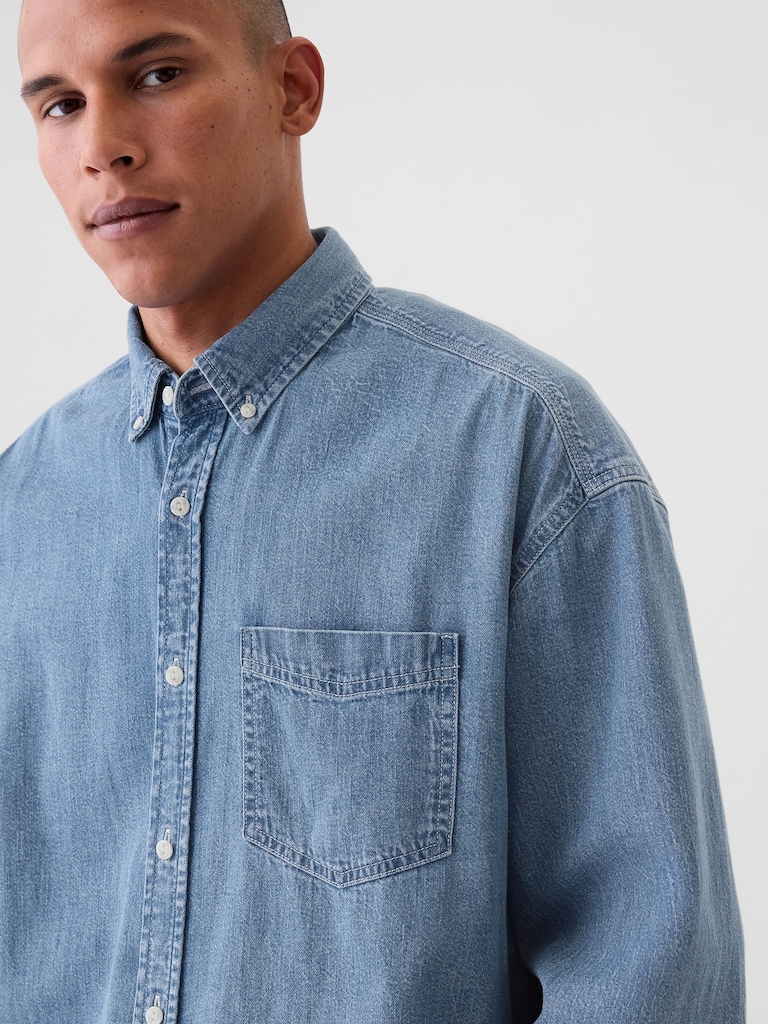 Denim Big Shirt