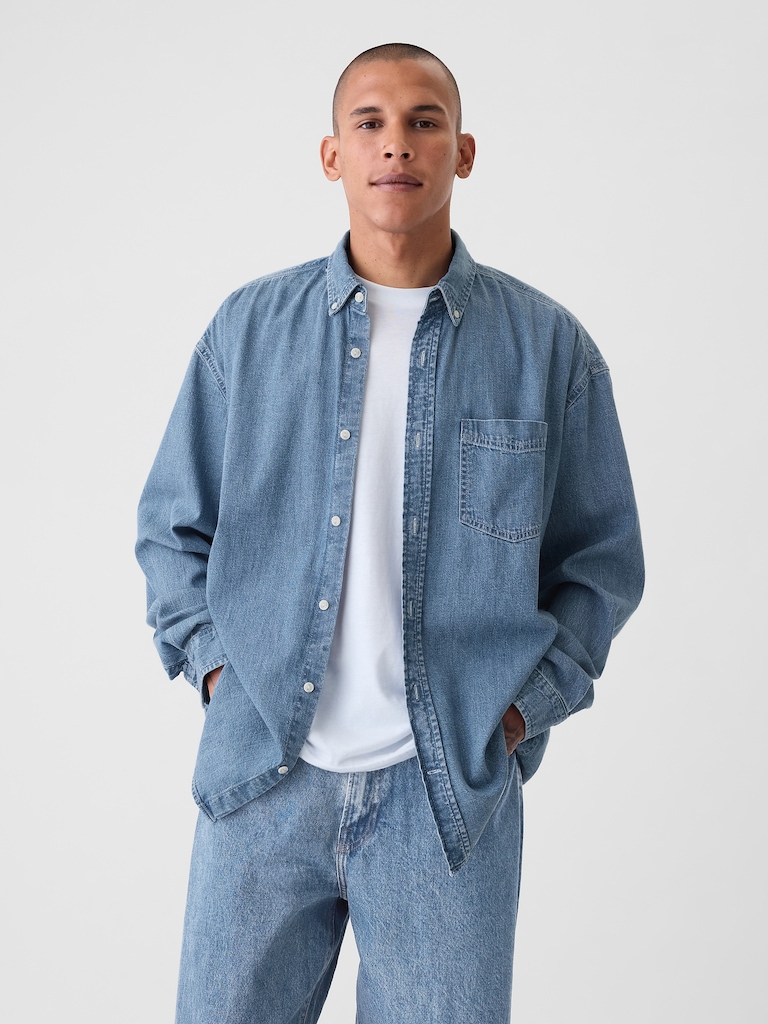 Denim Big Shirt