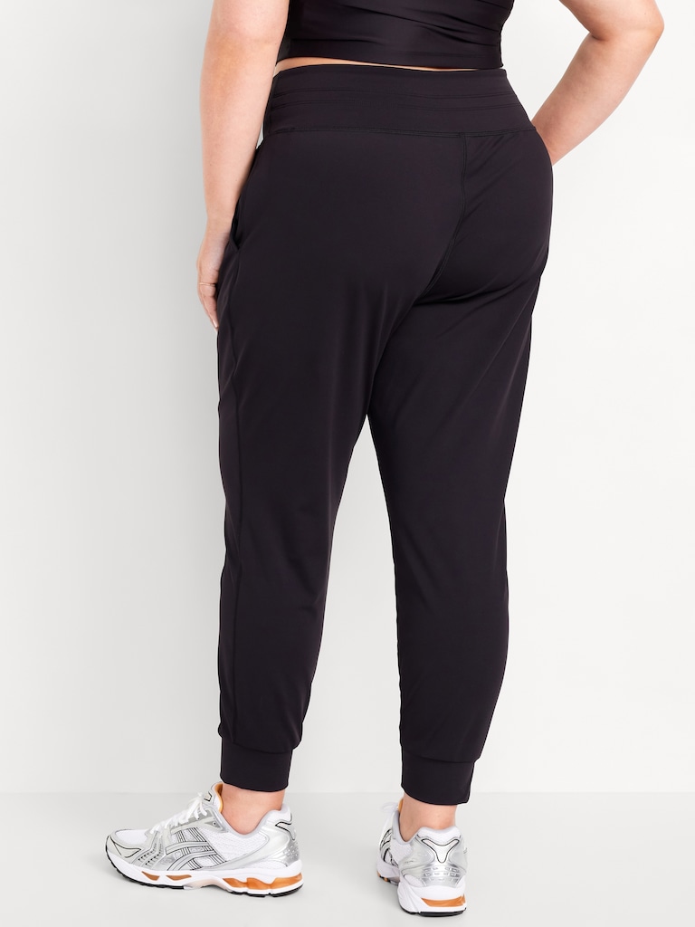 High-Waisted PowerSoft Seamed Joggers