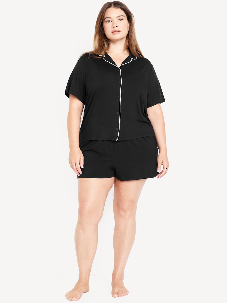 Sunday Sleep Knit Jersey Short Set