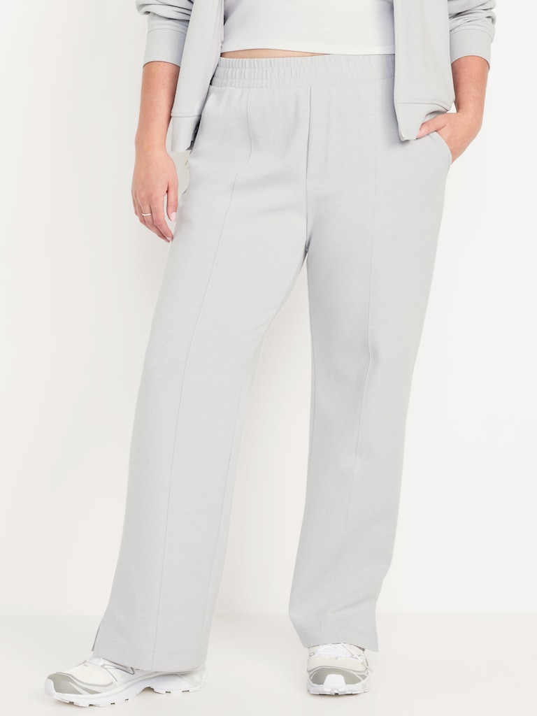 High-Waisted Dynamic Fleece Trouser Sweatpants