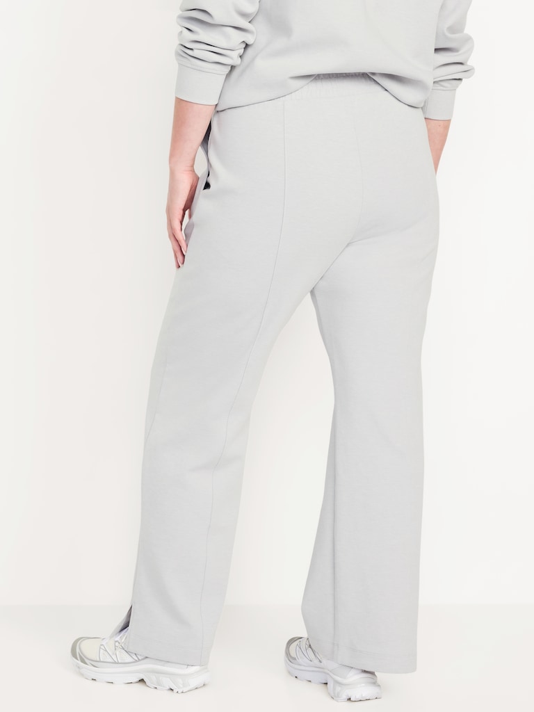 High-Waisted Dynamic Fleece Trouser Sweatpants