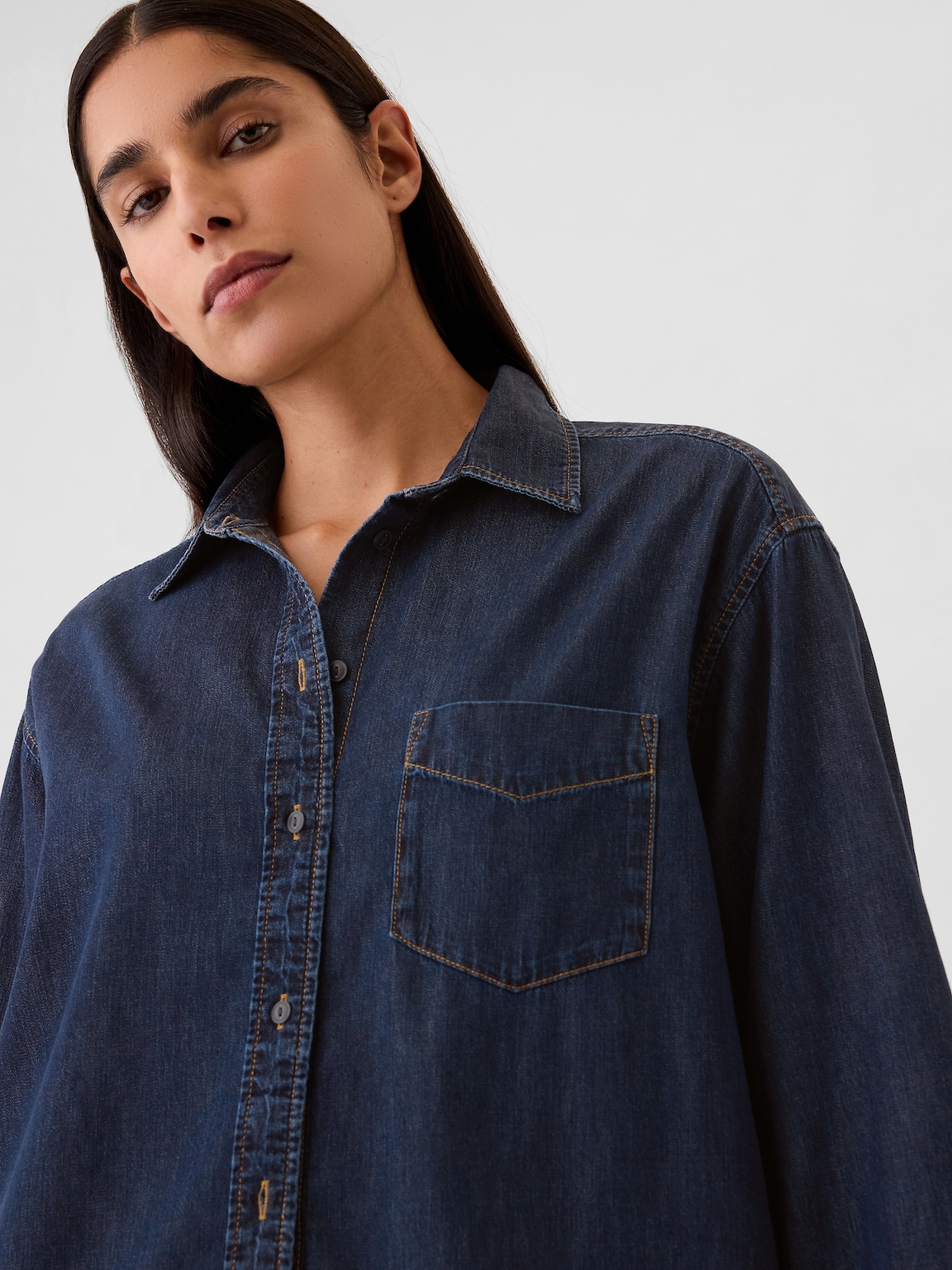 Denim Big Shirt