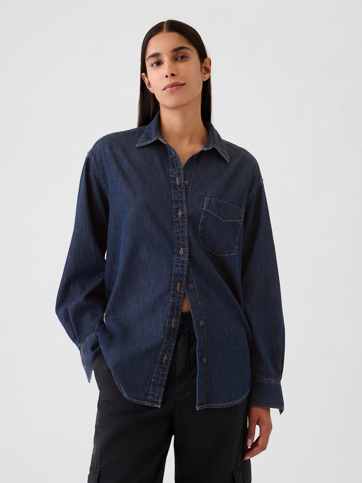 Denim Big Shirt