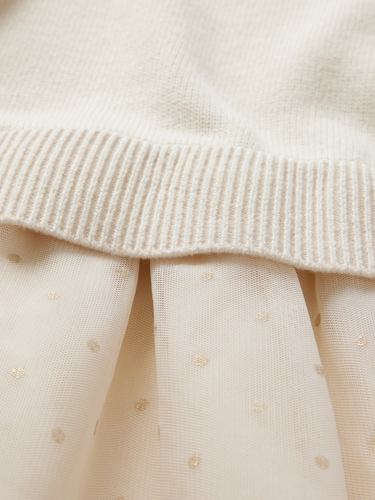 Baby & Toddler 2-in-1 Sweater Tulle Dress