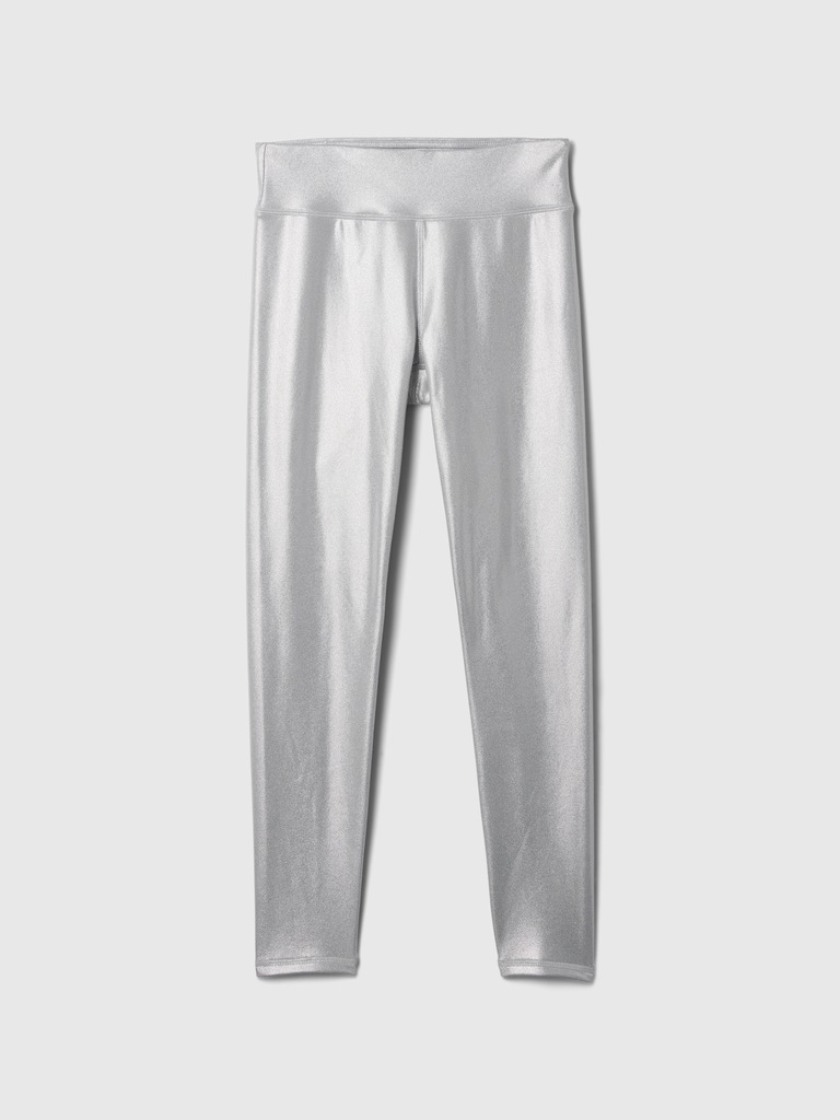 Legging métallisé pour enfant