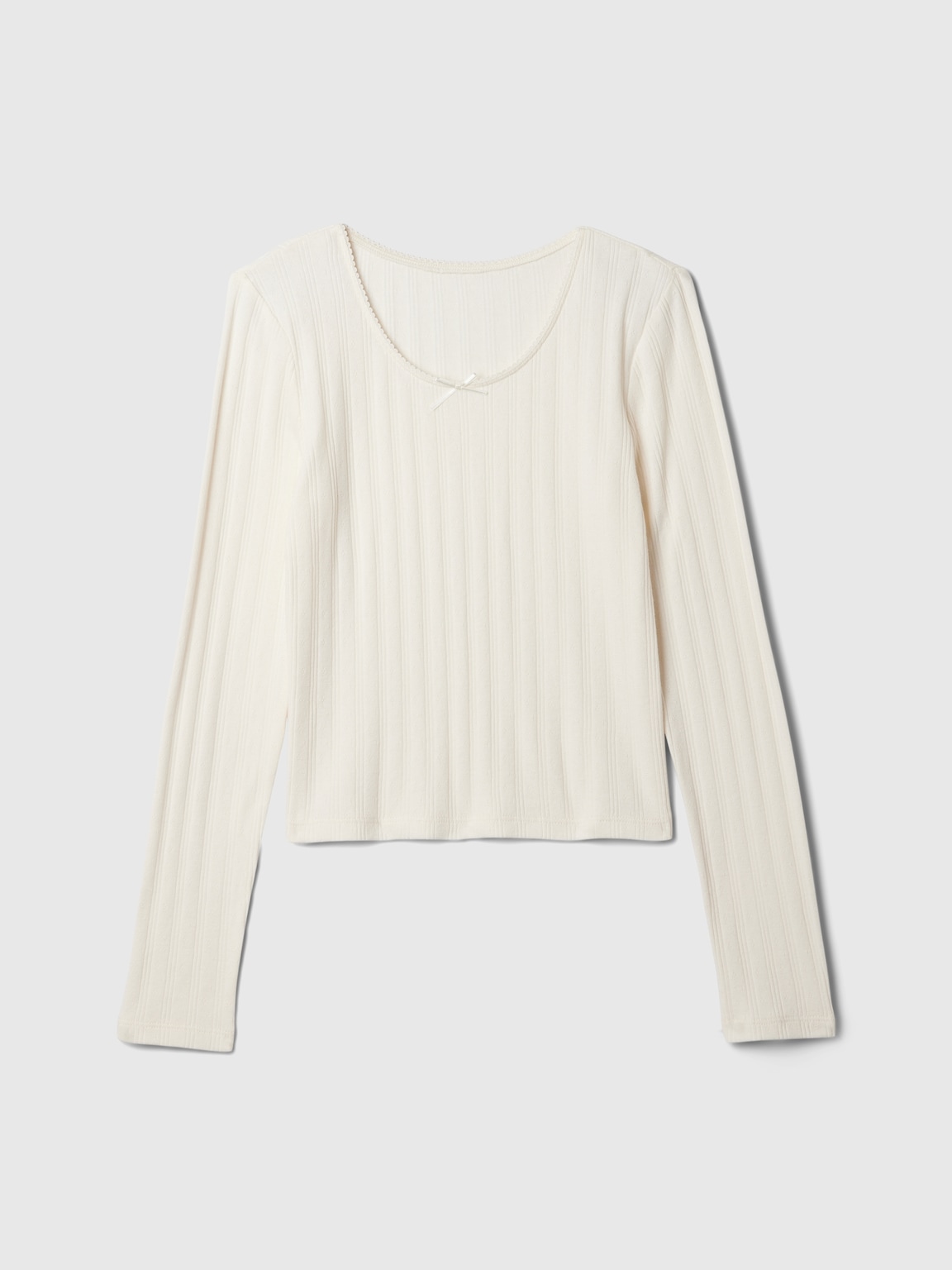 Kids Pointelle T-Shirt