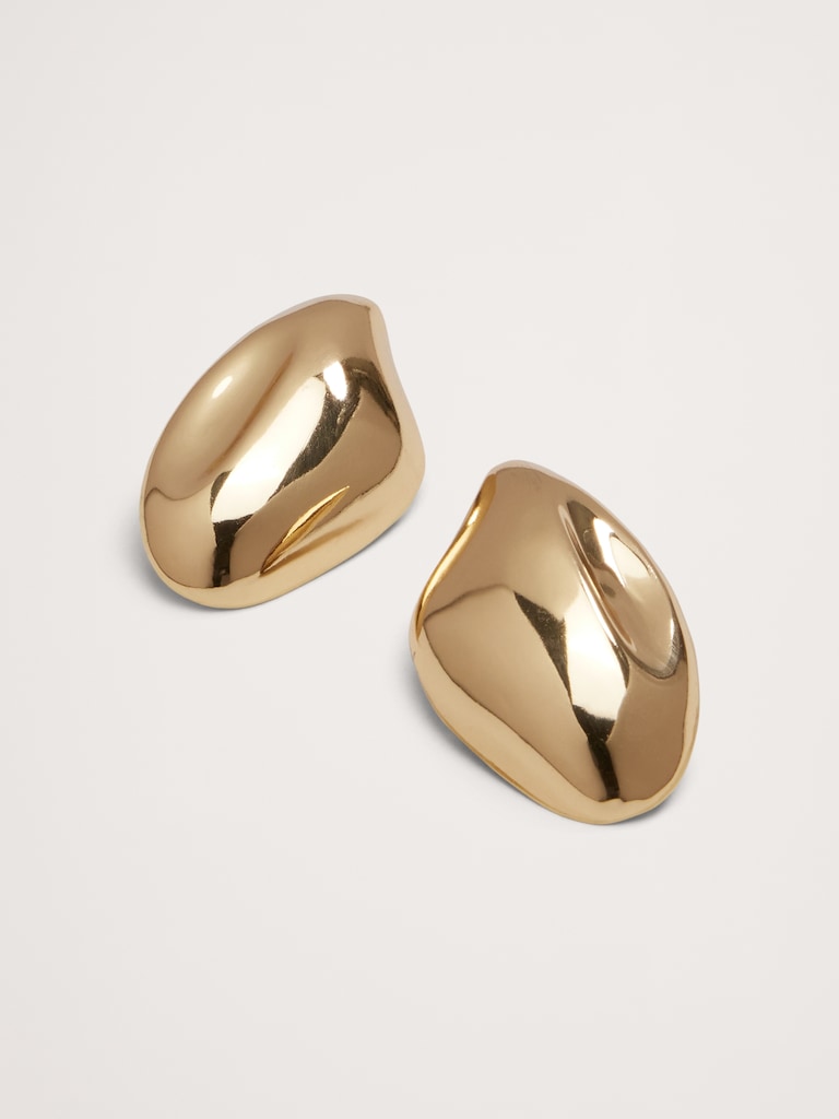 Sculptural Forms Earrings by Aureus + Argent