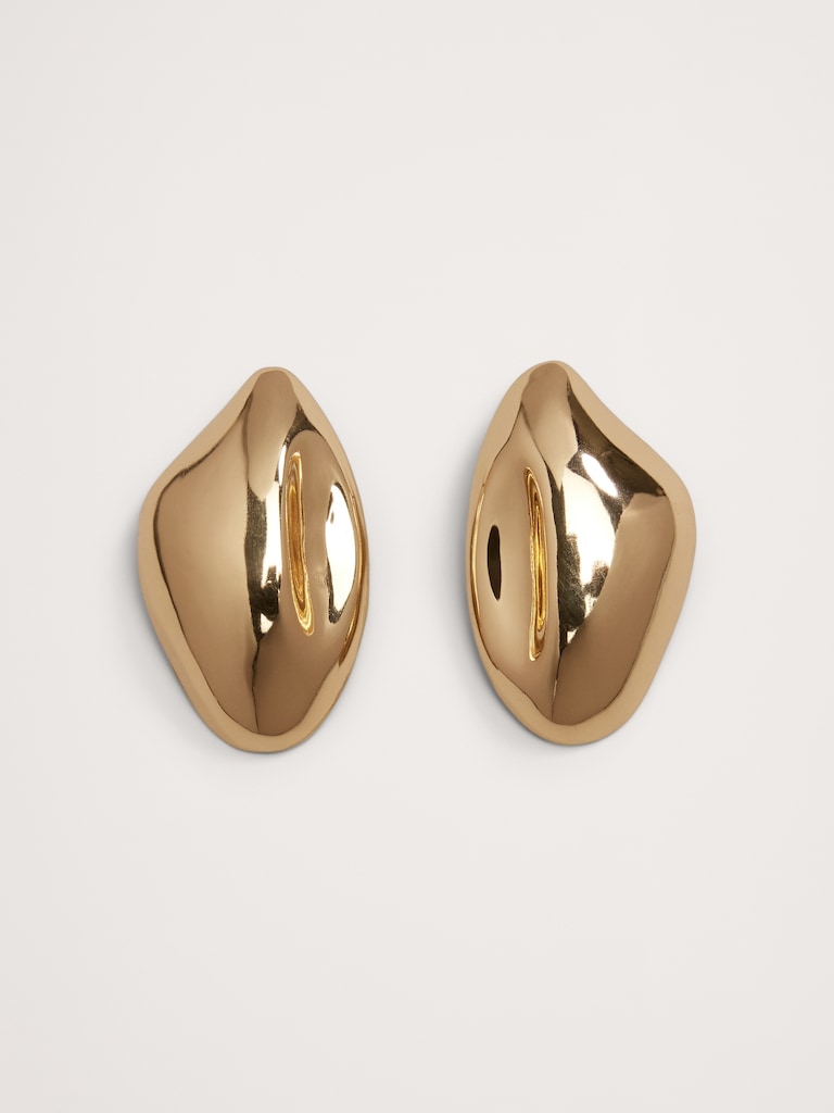 Sculptural Forms Earrings by Aureus + Argent