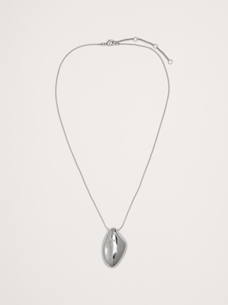 Sculptural Forms Pendant Necklace by Aureus + Argent