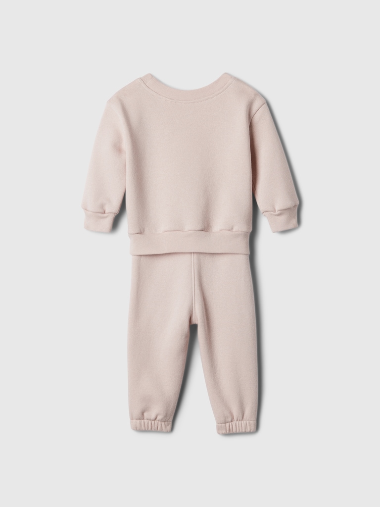 Baby Fleece Two-Piece Outfit Set