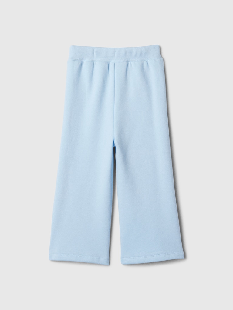 babyGap Logo Wide-Leg Pull-On Pants