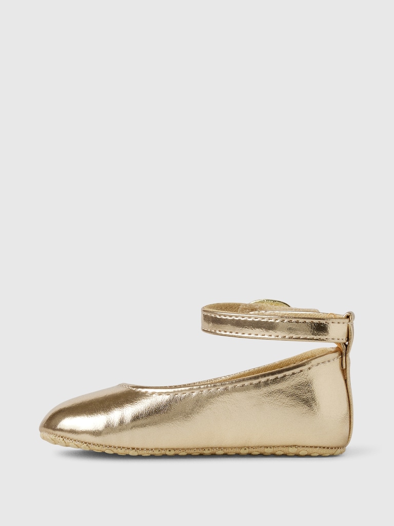 Baby Vegan-Leather Mary Jane Shoes