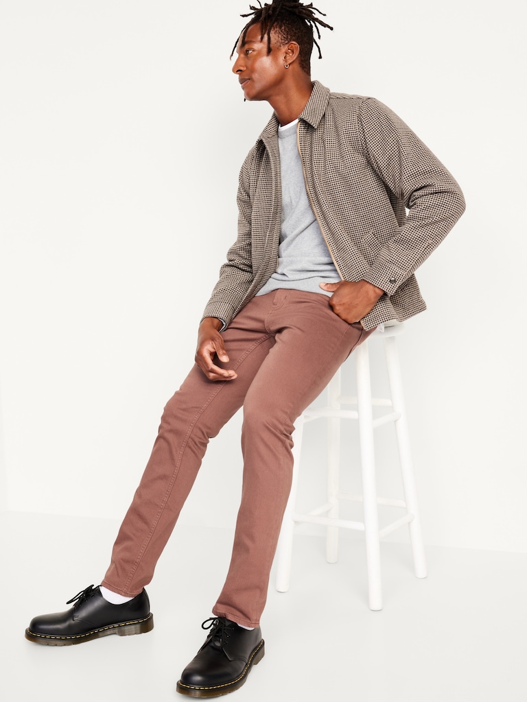 Slim Five-Pocket Pants