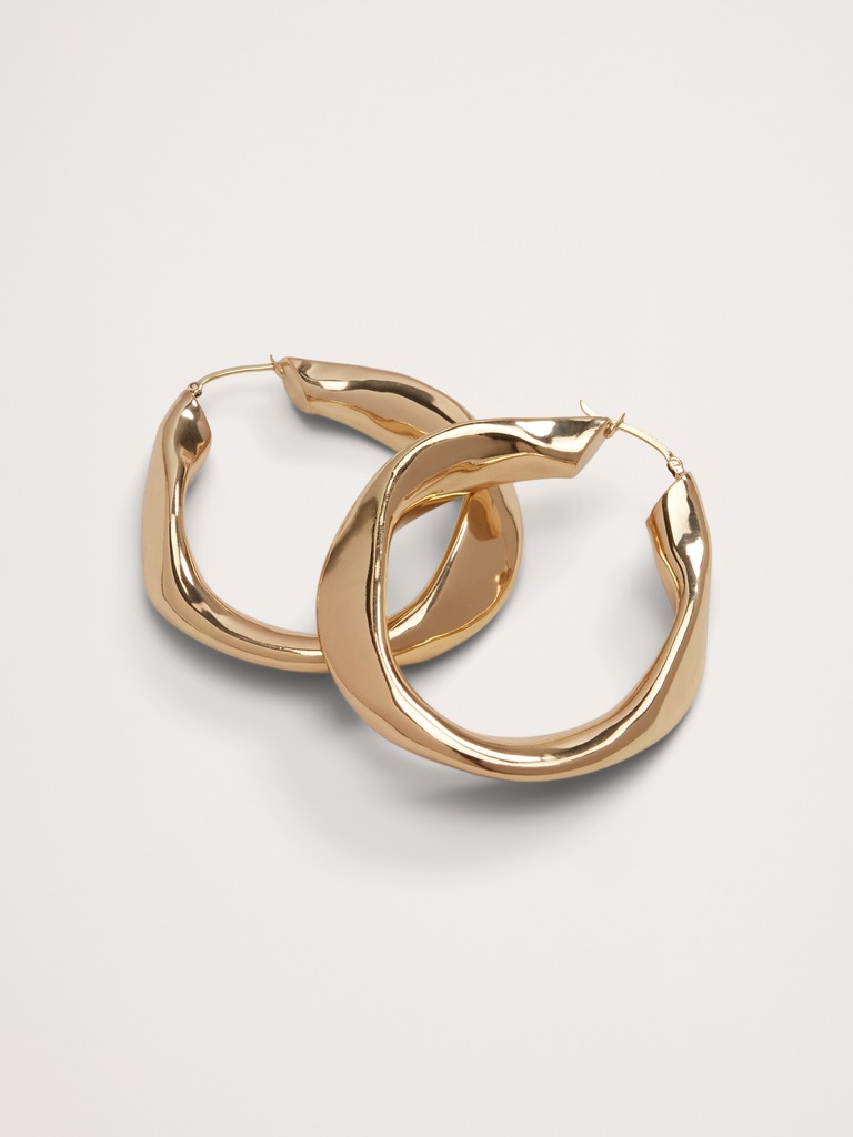 Clio Hoop Earrings by Aureus + Argent