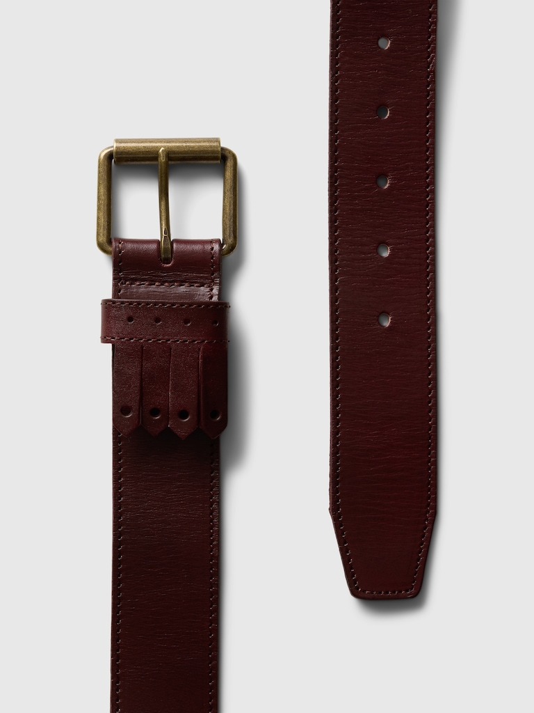 Leather Kilt Belt