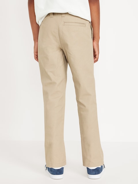 Slim School Uniform Chino Pants for Boys