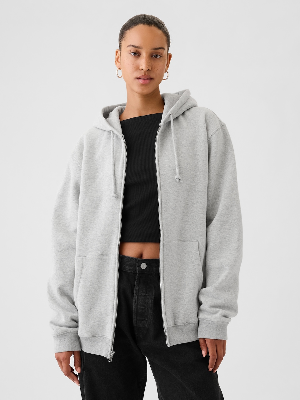 VintageSoft Zip Hoodie