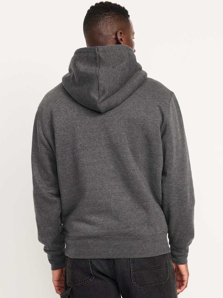 Sherpa-Lined Zip Hoodie
