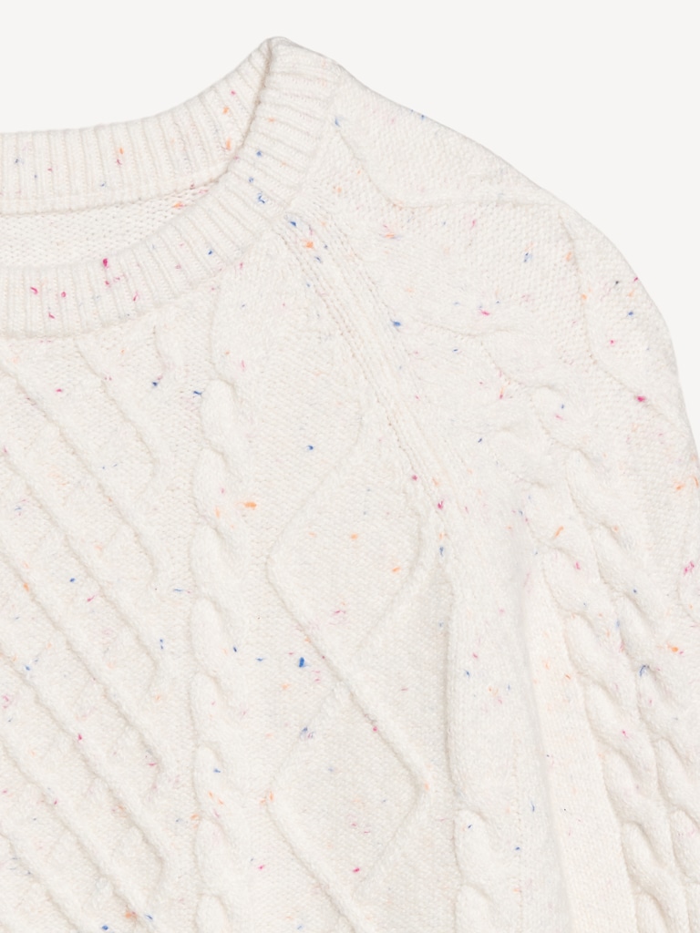 SoSoft Crew-Neck Cable Sweater