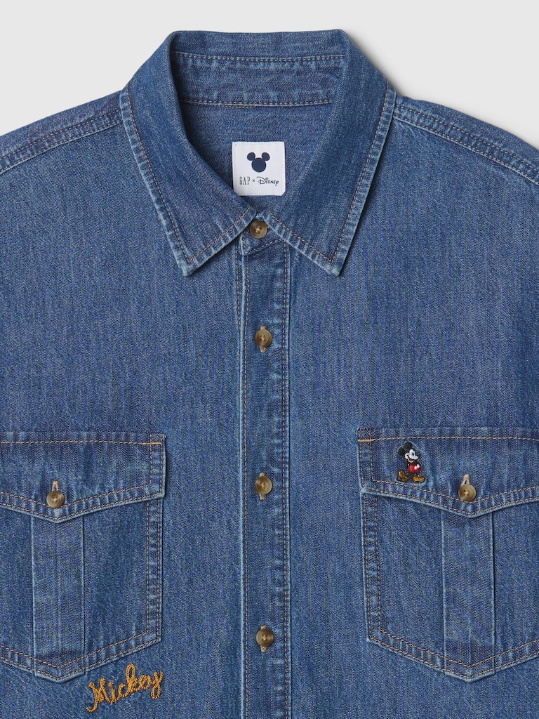 Gap × Disney Denim Western Shirt