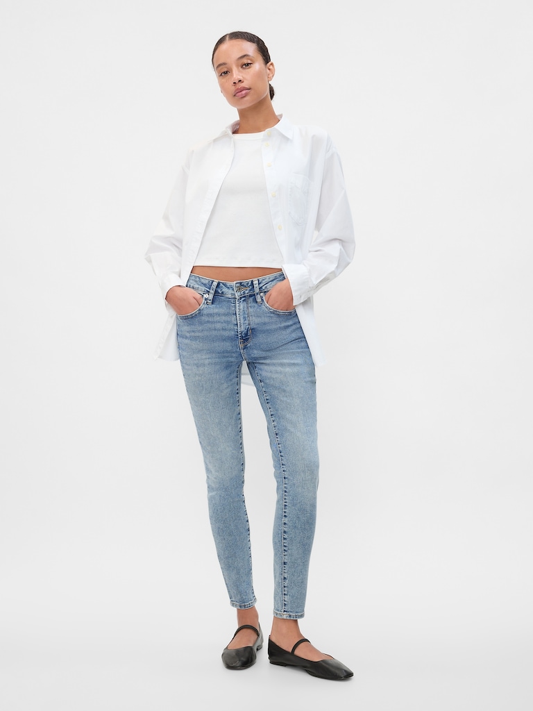 Mid Rise Universal Skinny Jeans