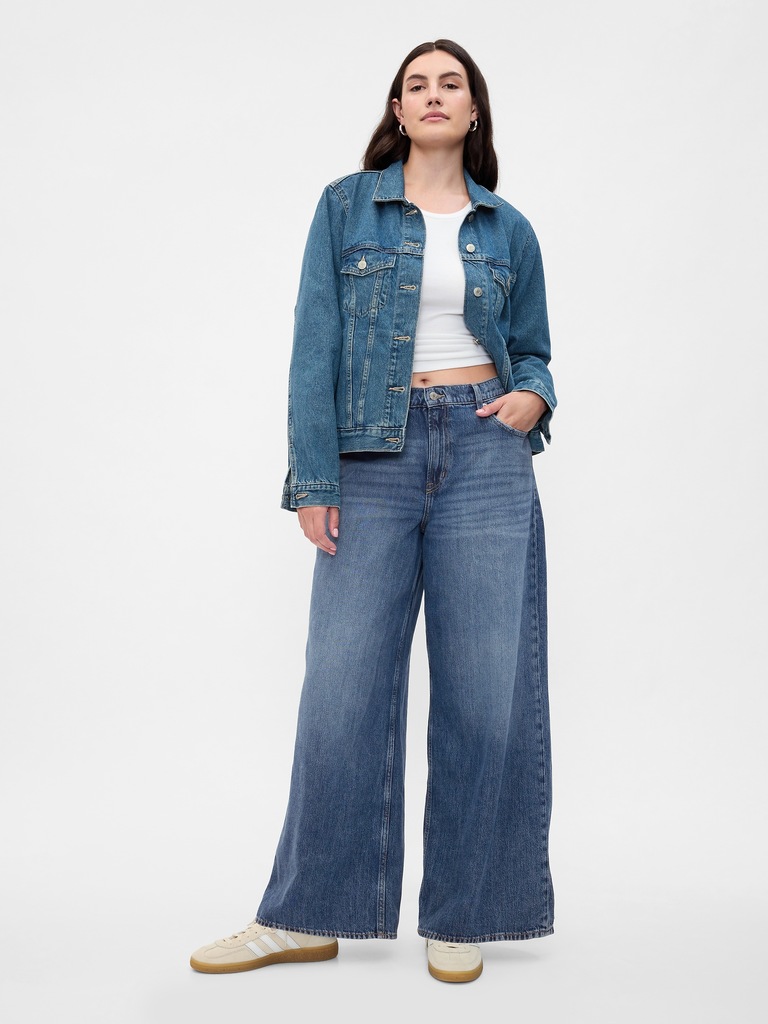 Mid Rise SuperSoft Baggy Jeans