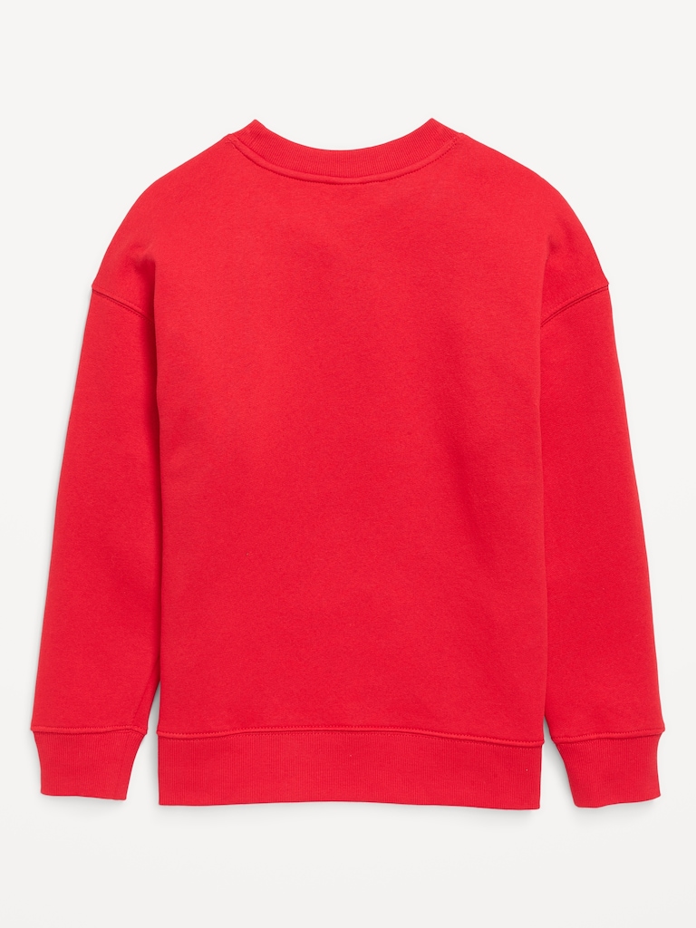 Oversized Canada Logo-Graphic Sweatshirt for Boys