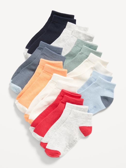 Unisex Unisex Ankle Socks 10-Pack for Toddler & Baby on clearance at Old Navy — 40% off