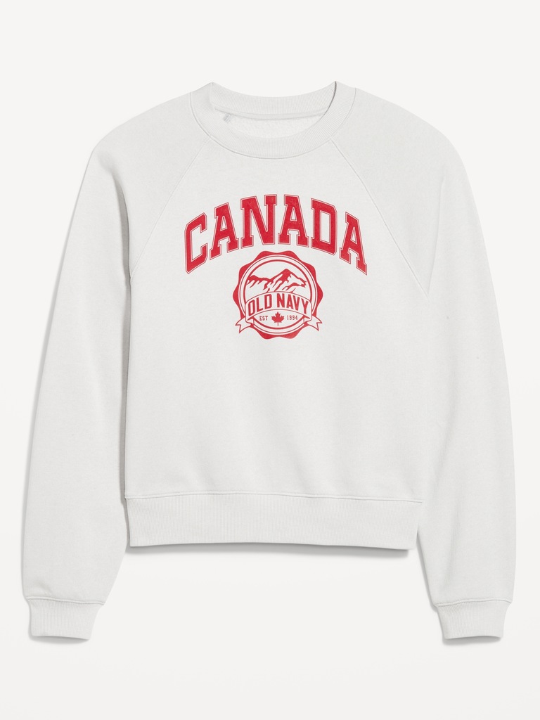 Vintage Canada Logo-Graphic Sweatshirt