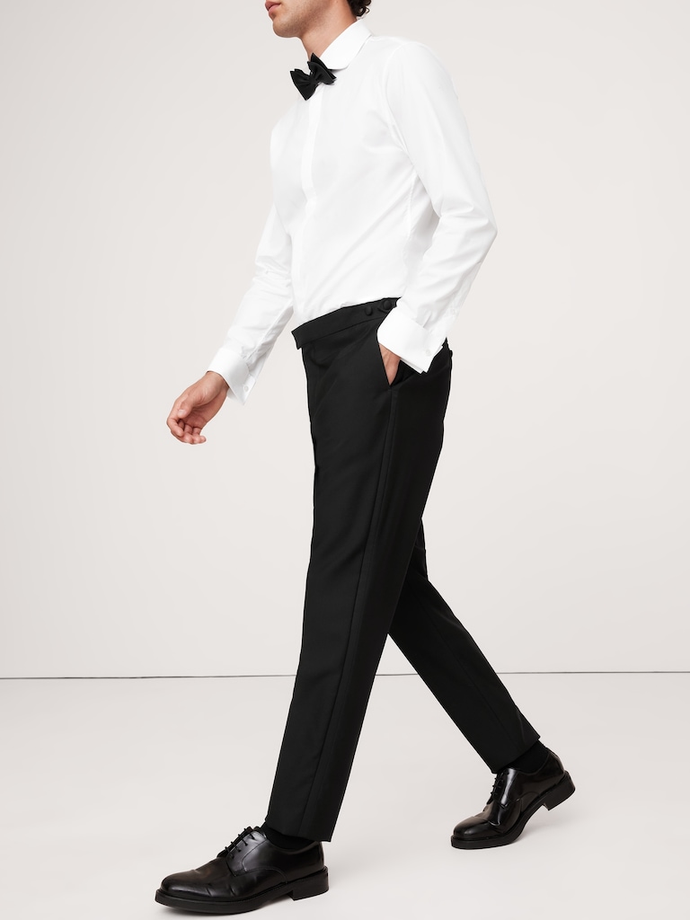 Italian Barathea Tuxedo Pant