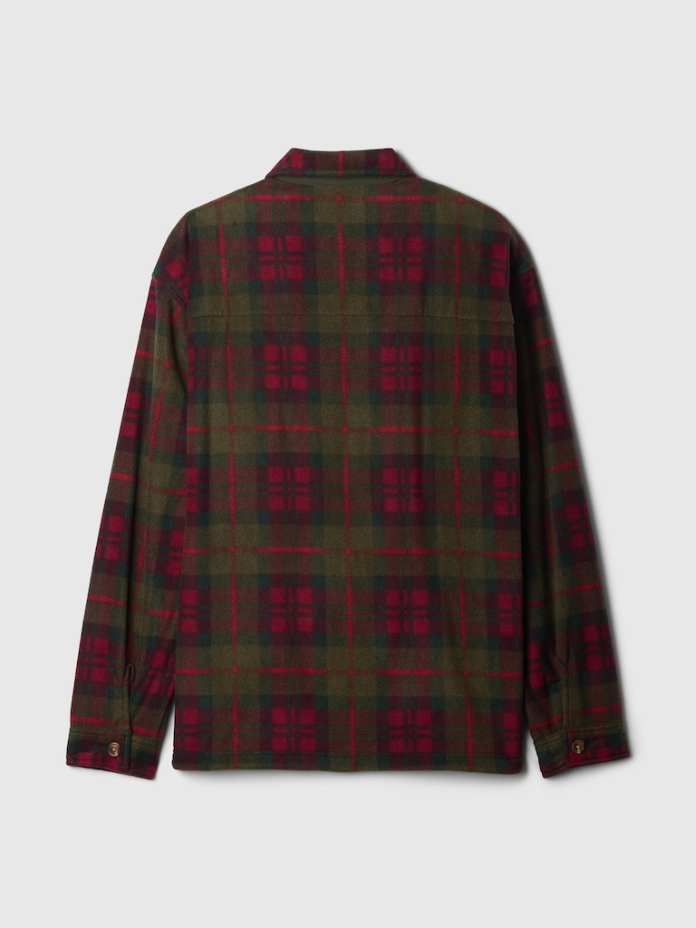 Plaid Shirt Jacket