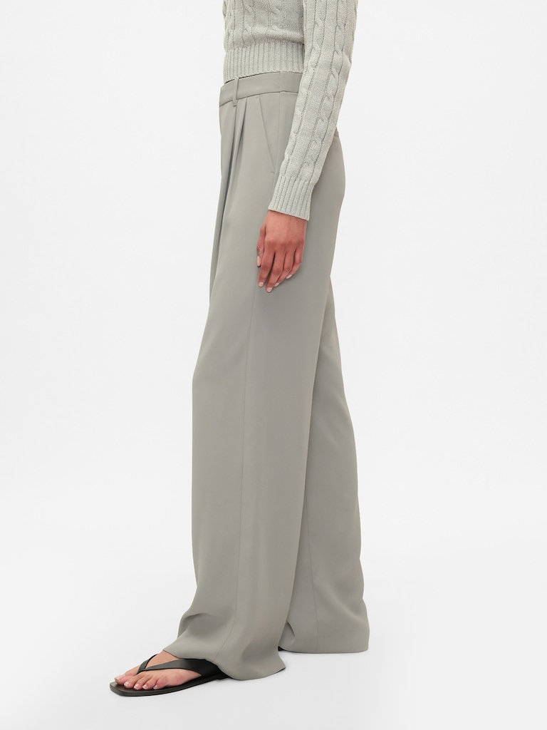 365 High Rise Pleated Trousers