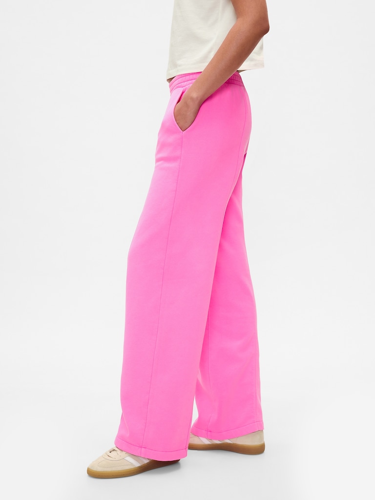 VintageSoft Seamed Straight Sweatpants