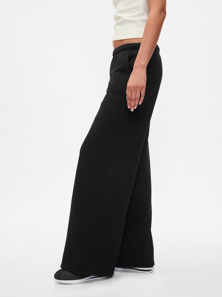 VintageSoft Baggy Wide-Leg Sweatpants