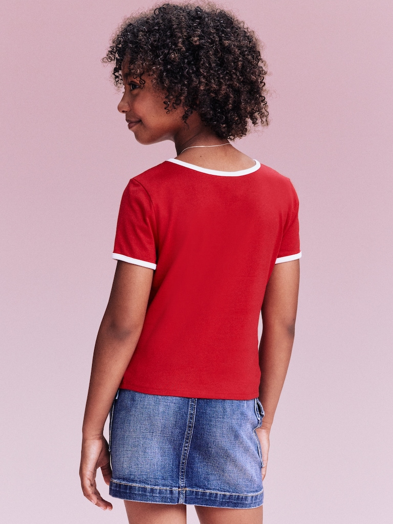 '94 Short-Sleeve Logo-Graphic T-Shirt for Girls