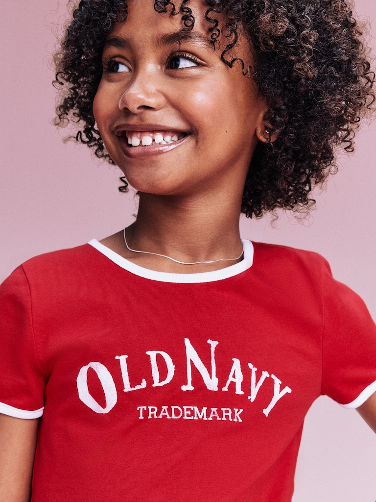 '94 Short-Sleeve Logo-Graphic T-Shirt for Girls