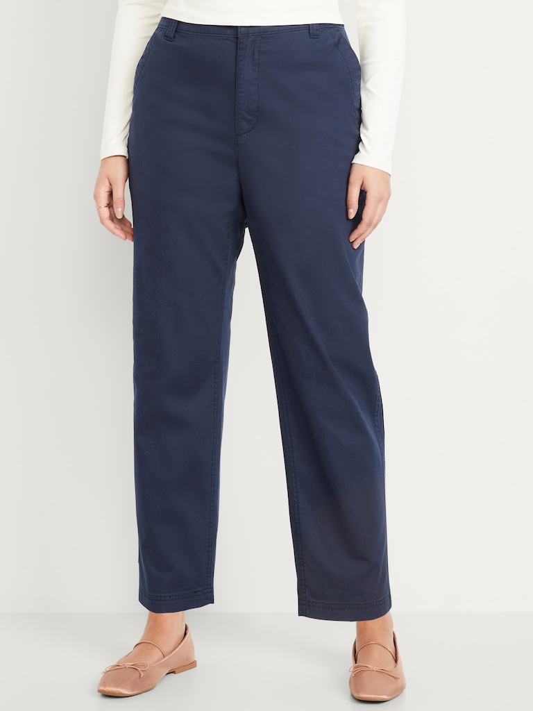 High-Waisted OGC Chino Tapered Straight Pants