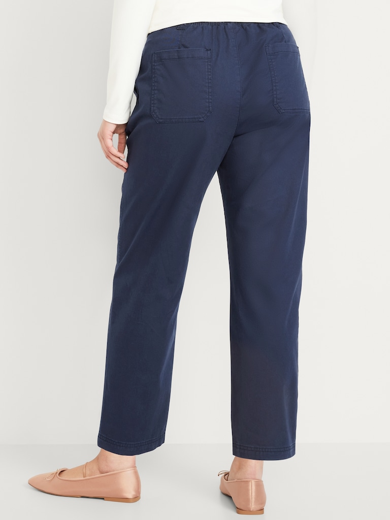 High-Waisted OGC Chino Tapered Straight Pants