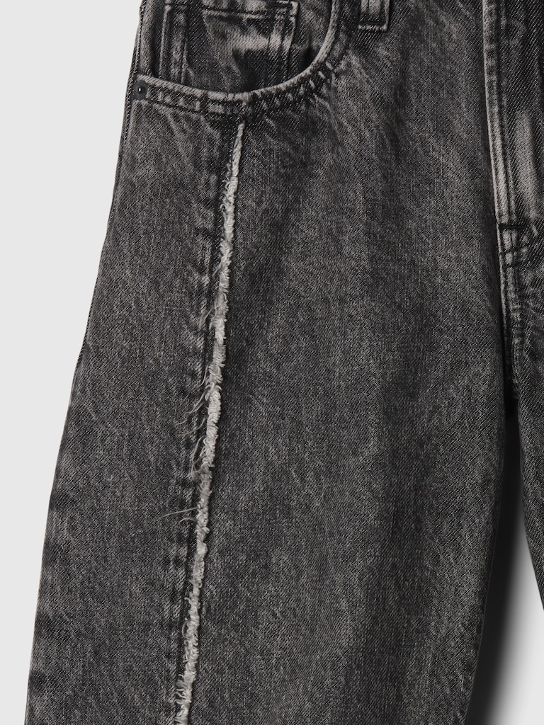 Kids Mid Rise Horseshoe Jeans