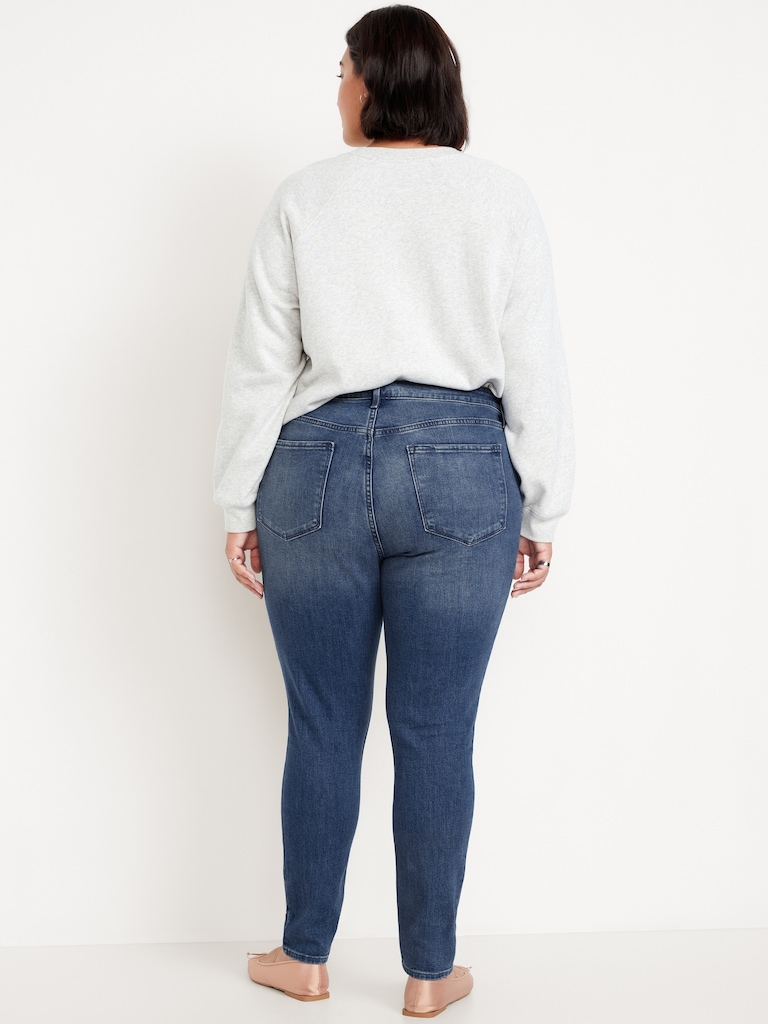 High-Waisted Wow Super-Skinny Jeans